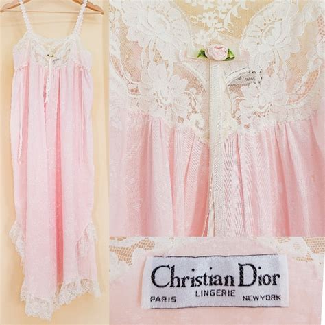 christian dior nightgowns|authentic christian dior loungewear.